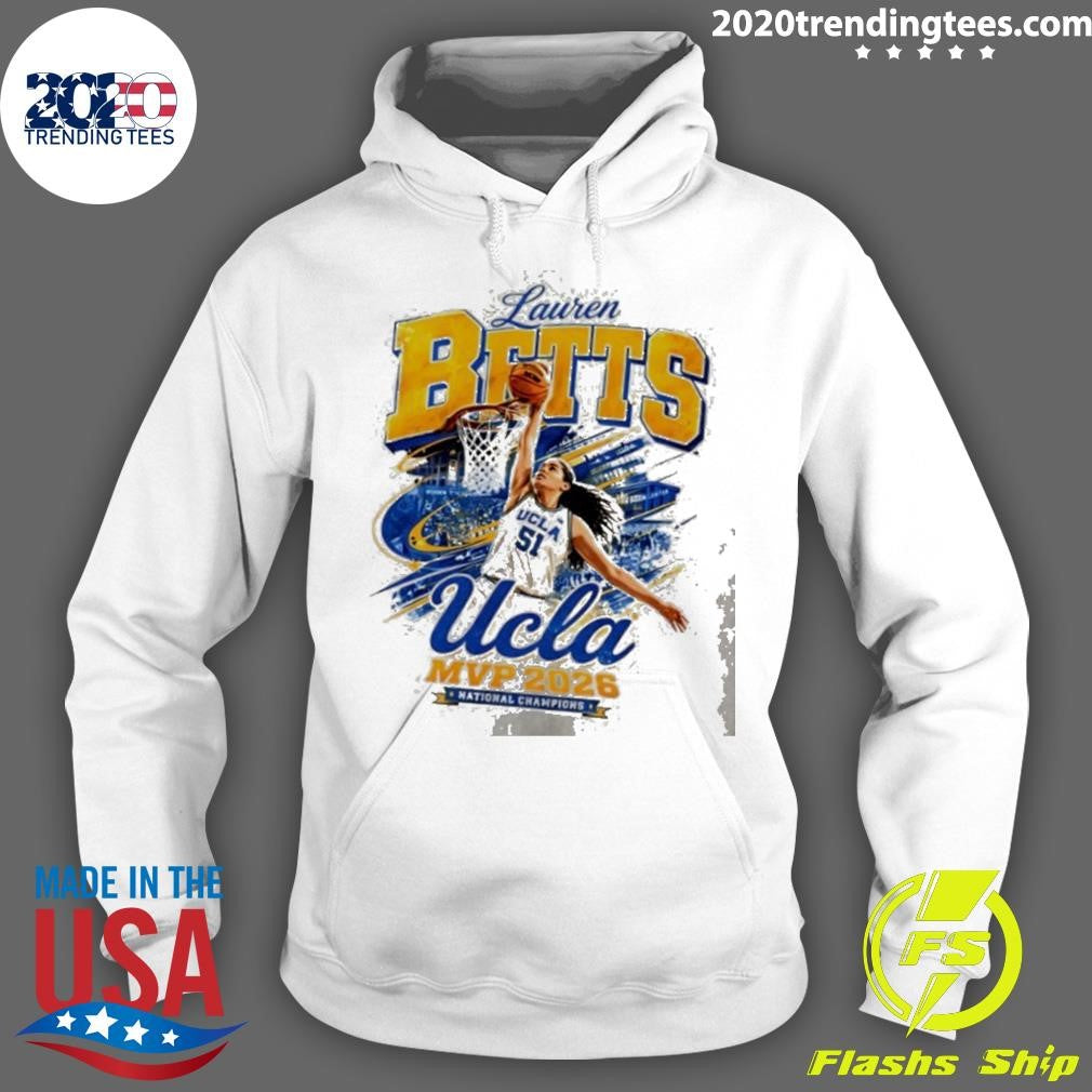 Lauren Betts Ucla Bruins Mvp 2026 National Champions Shirt