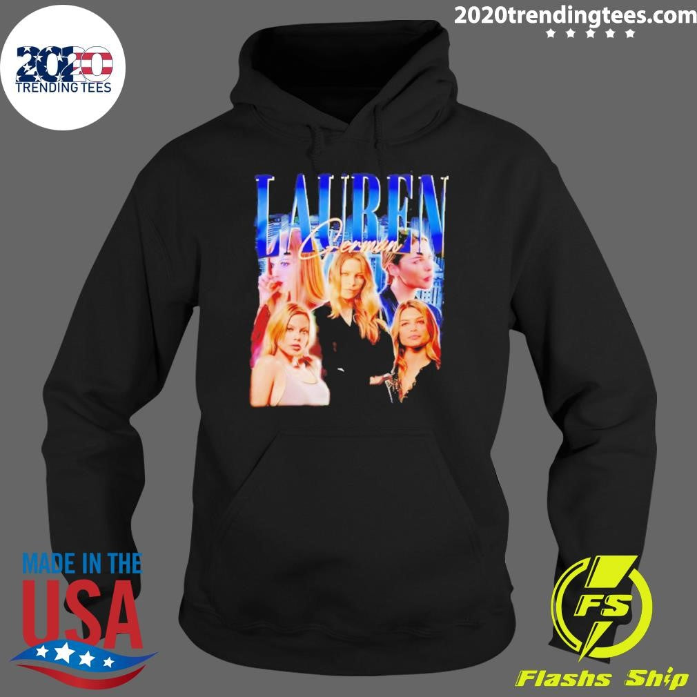 Lauren German Picture Collage Vintage Shirt