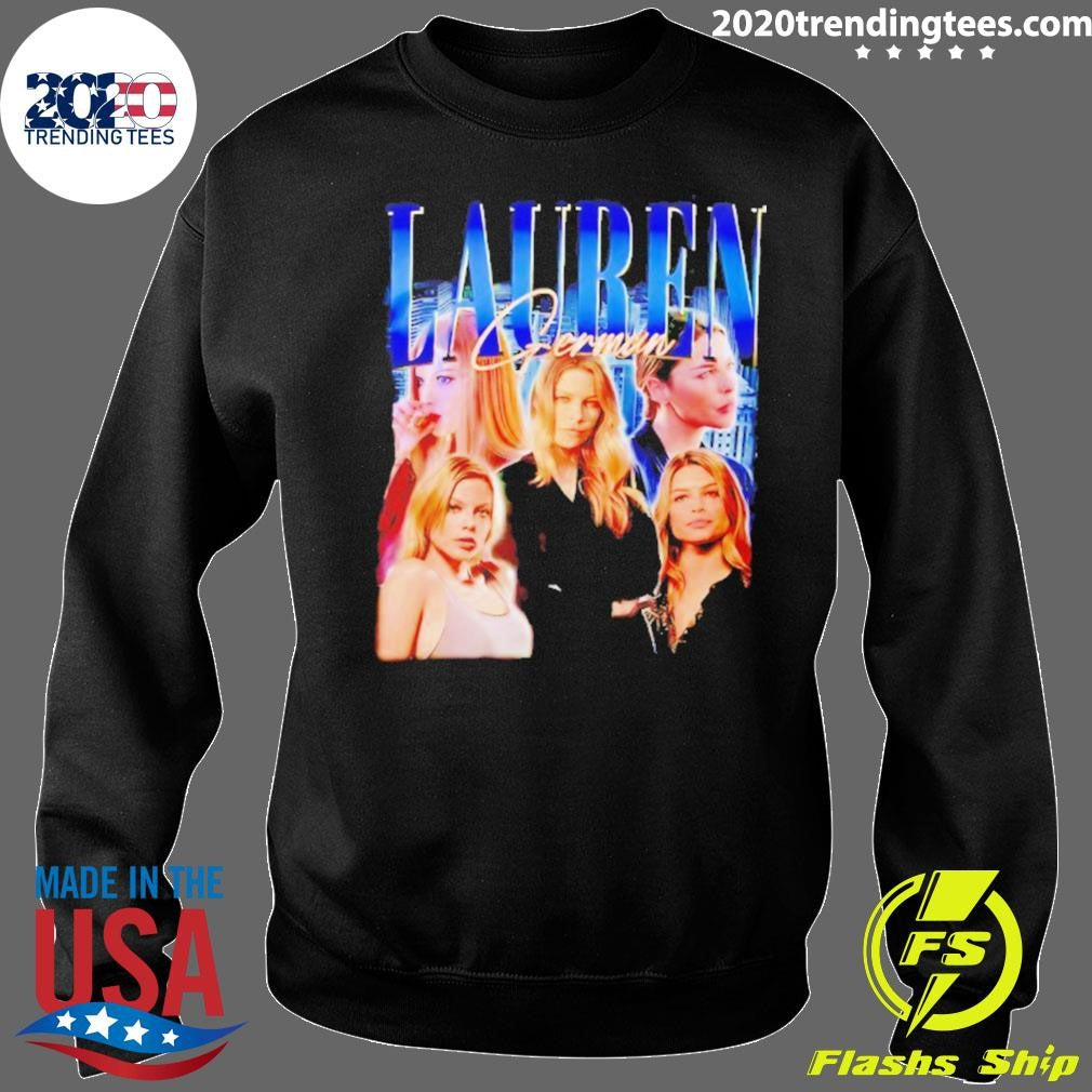 Lauren German Picture Collage Vintage Shirt