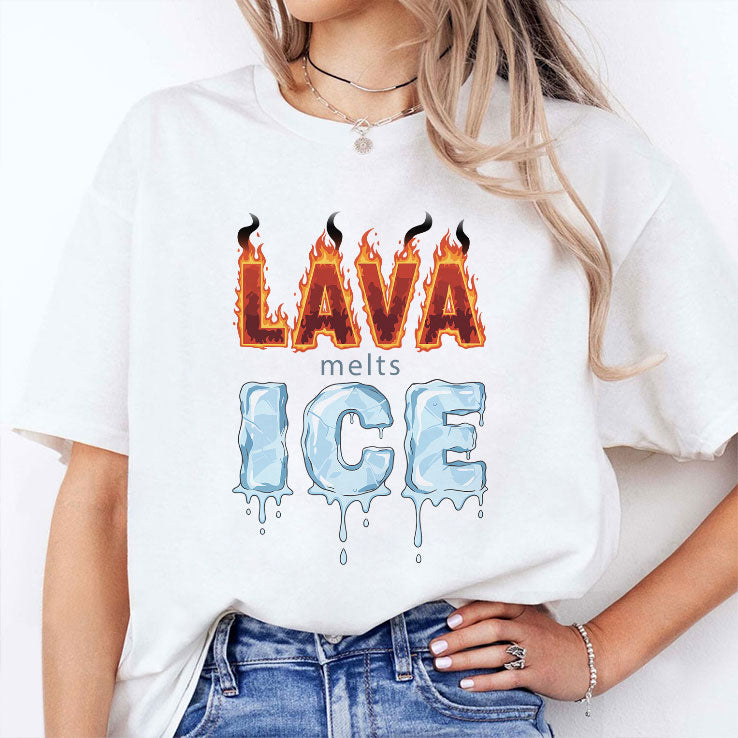 Lava Melts ICE T Shirt