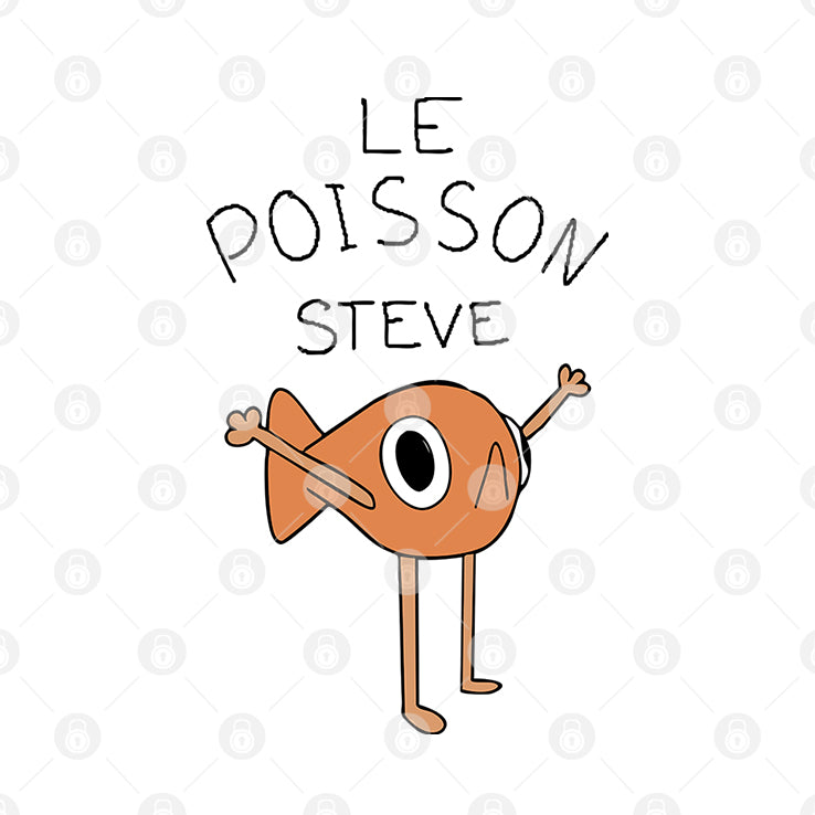 Le Poisson Steve T Shirt