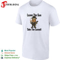 Leave the gun take the cannoli Godfather gangster quote shirt