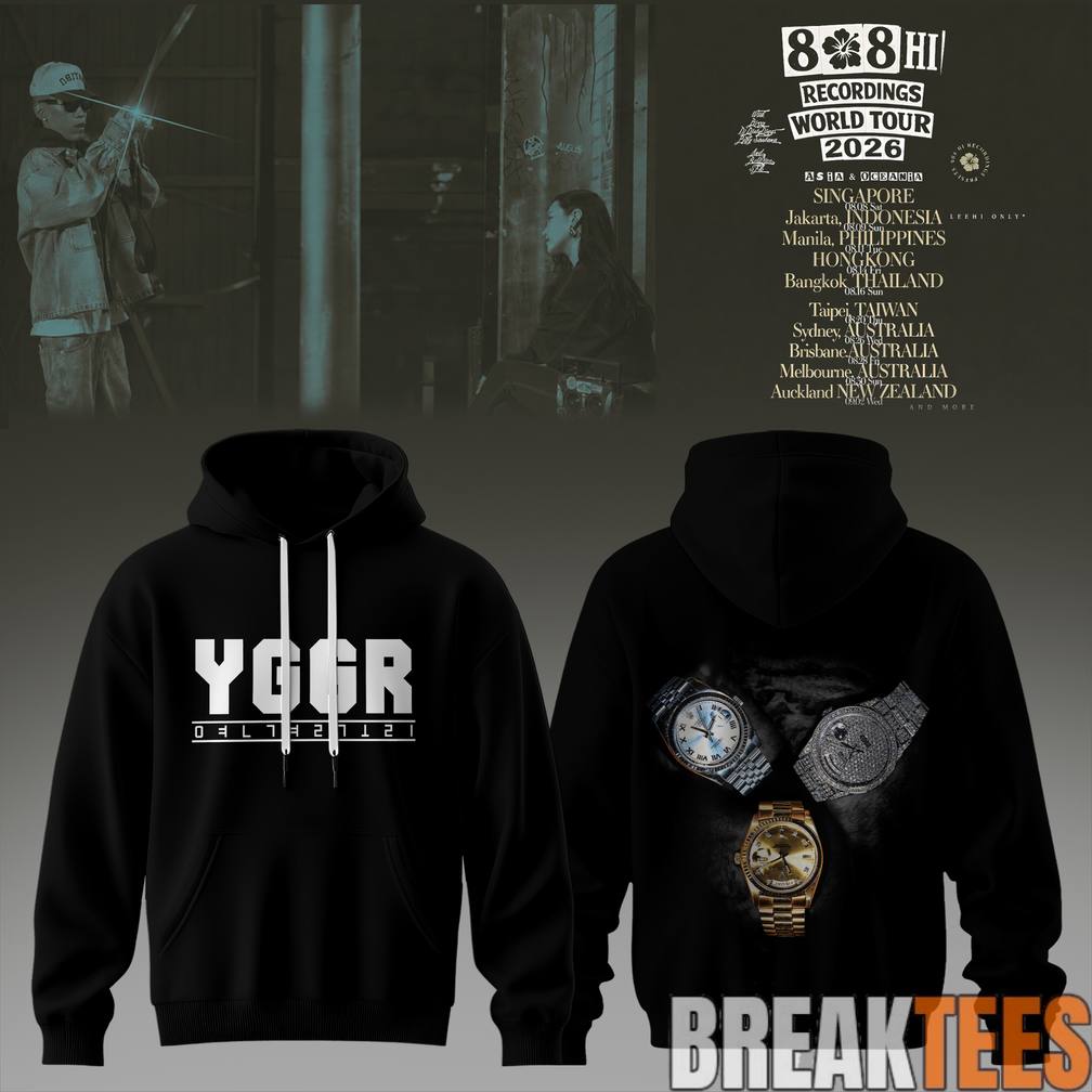 LeeHi x Dok2 808 HI Recordings World Tour 2026 Hoodie