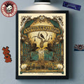 Leftover Salmon Baltimore Maryland 2025 Event Poster Halloween At Nevermore Hall On October 31 And November 1 2025 Decor Poster Canvas