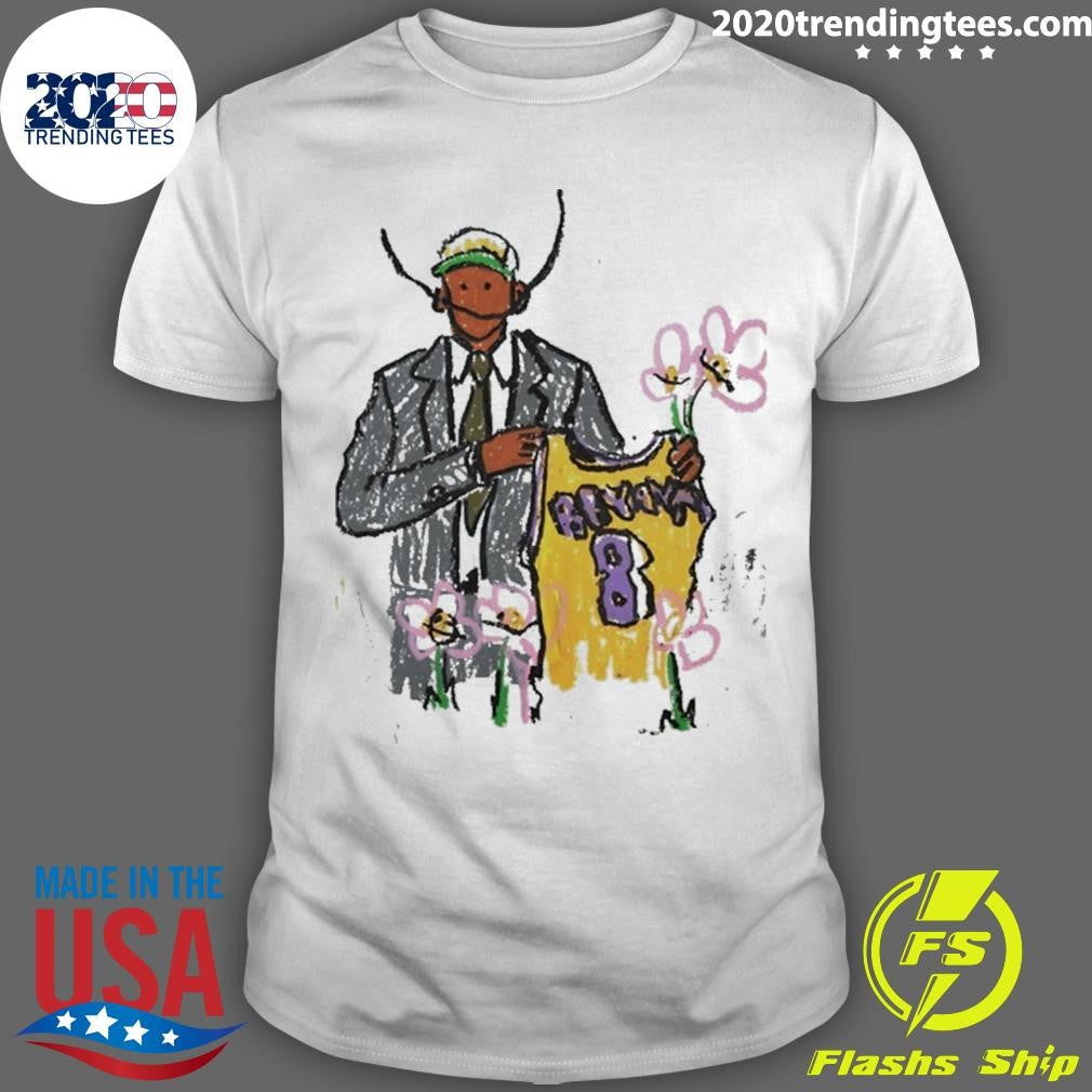 Legend Kobe Bryant Tribute Doodles Shirt