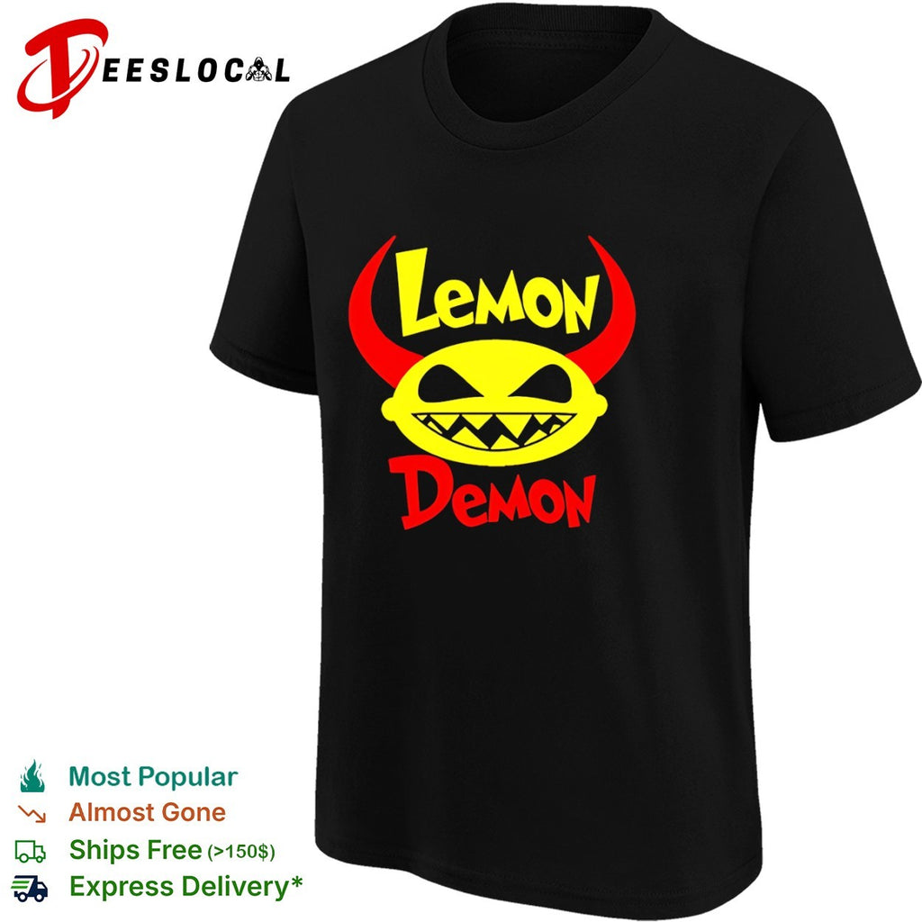 Lemon Demon logo shirt