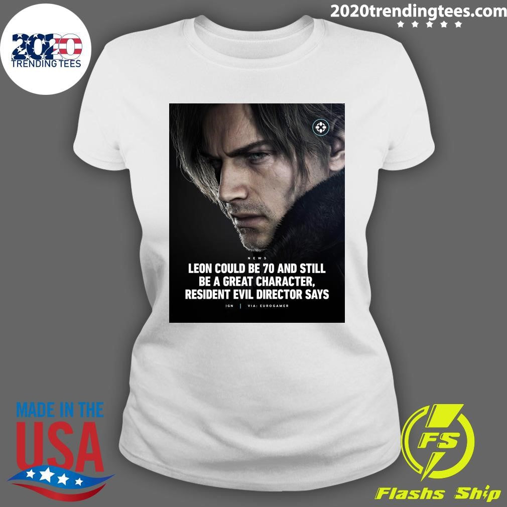 Leon Could Be 70 and Still Be A Great Character, Resident Evil Director Says Shirt