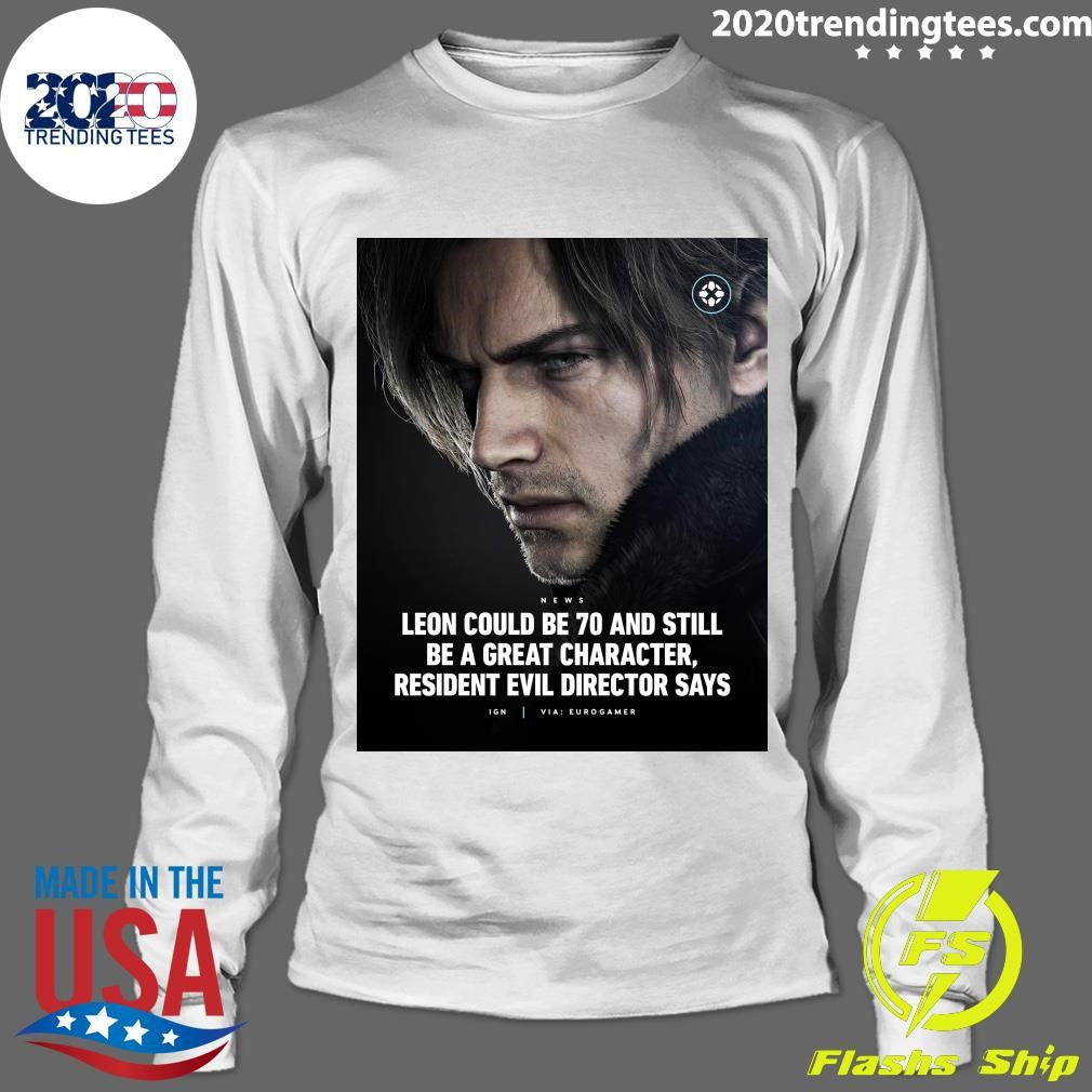 Leon Could Be 70 and Still Be A Great Character, Resident Evil Director Says Shirt