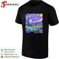 Let it Gogh Van Gogh Starry Night art pun humor shirt