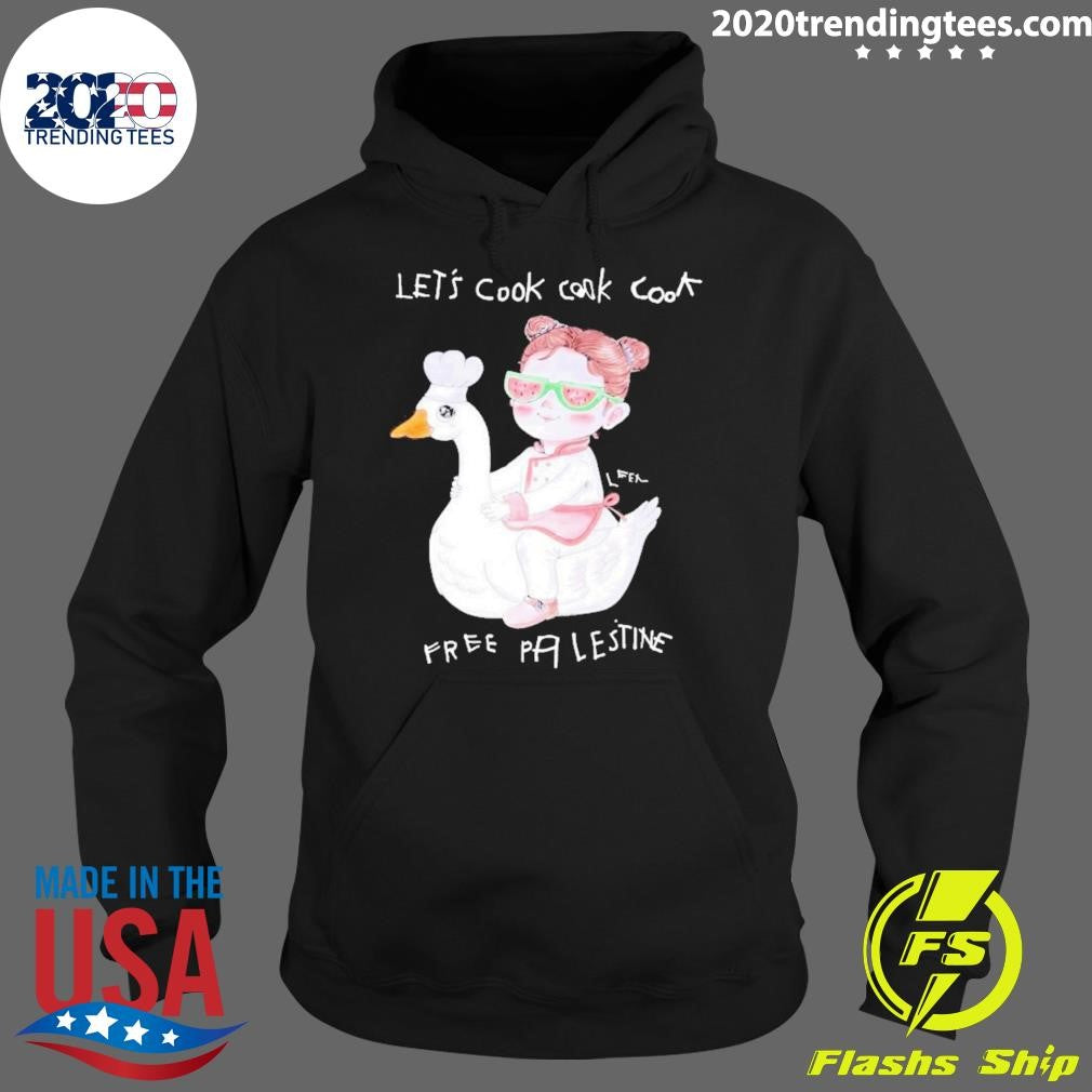 Let’s Cook Cook Cook Pfee Palestine Shirt
