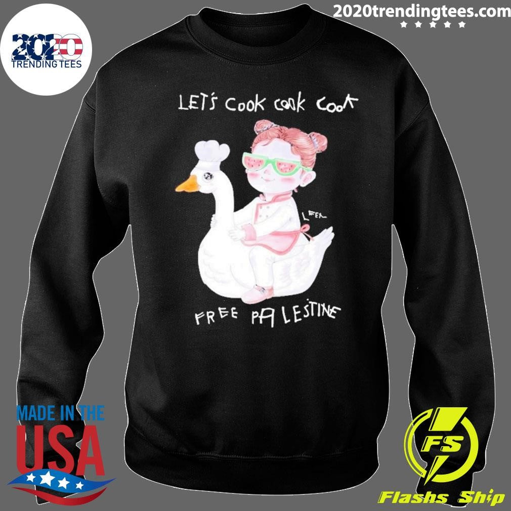 Let’s Cook Cook Cook Pfee Palestine Shirt