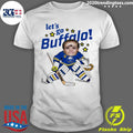 Let’s Go Buffalo Sabres x Just Dishin’ Youth Sabretooth Goalie Shirt