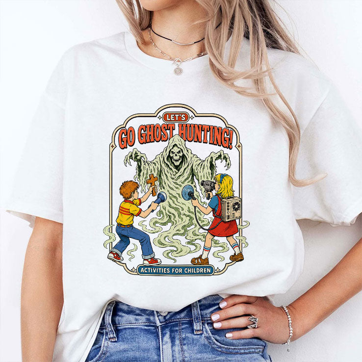 Let’s Go Ghost Hunting Activities For Children T Shirt