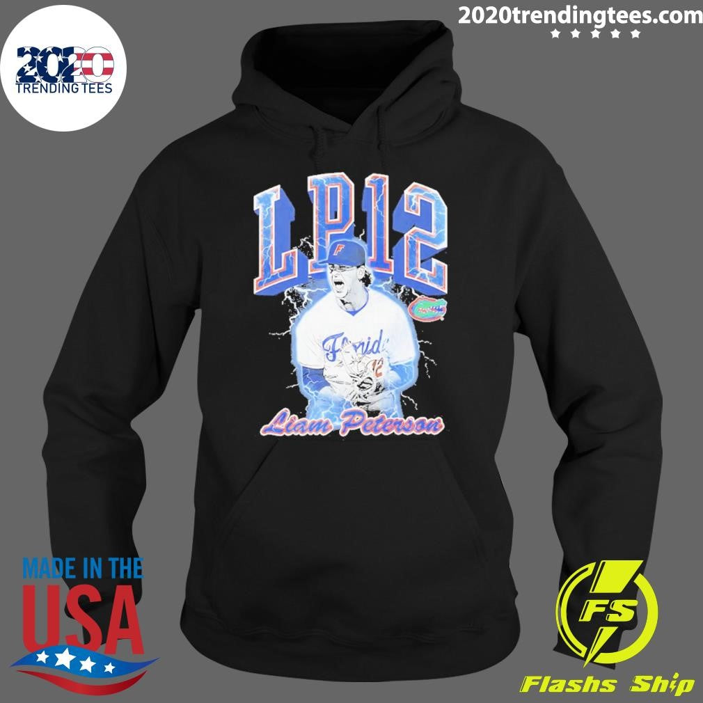 Liam Peterson Lp12 Florida Gators Baseball Graphic Shirt
