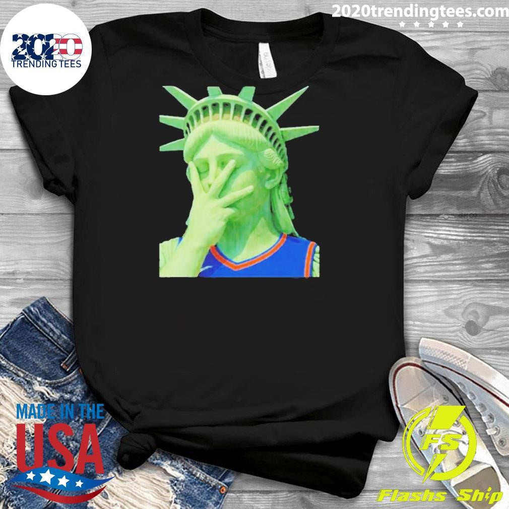Liberty And Brunson For All Jalen Brunson 3 Points Pose Shirt