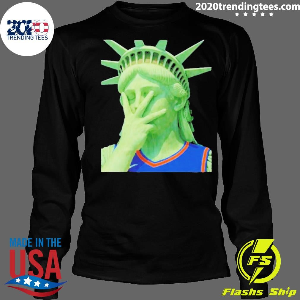 Liberty And Brunson For All Jalen Brunson 3 Points Pose Shirt