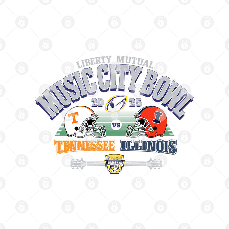 Liberty Mutual Music City Bowl Tennessee Vs Illinois Sweatshirt