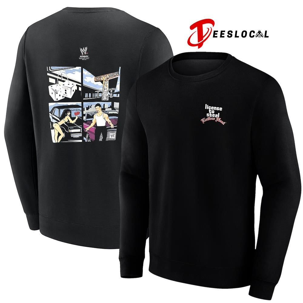 License to steak Latino Heat graphic shirt