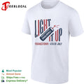 Light it up Youngstown 4th of July firecracker shirt