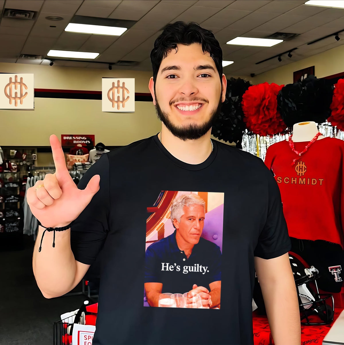 Lil Pump Epstein He’s Guilty Shirt