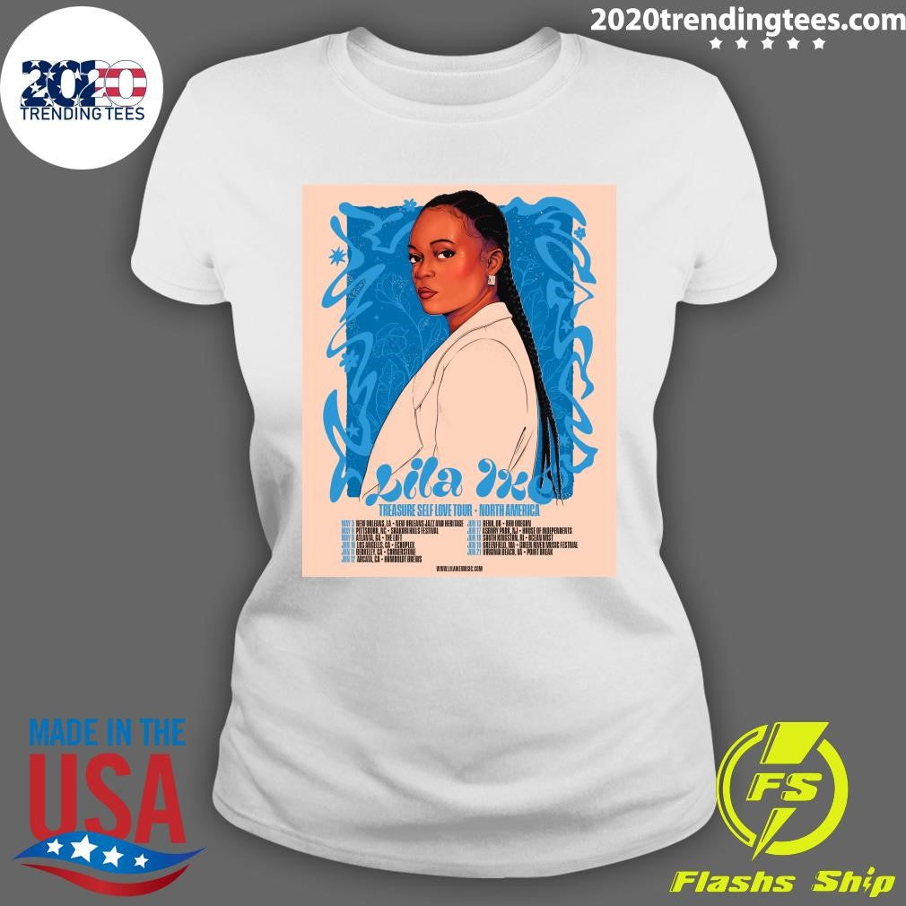 Lila Ike Treasure Self Love Tour North America Shirt