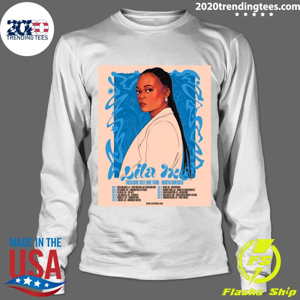 Lila Ike Treasure Self Love Tour North America Shirt