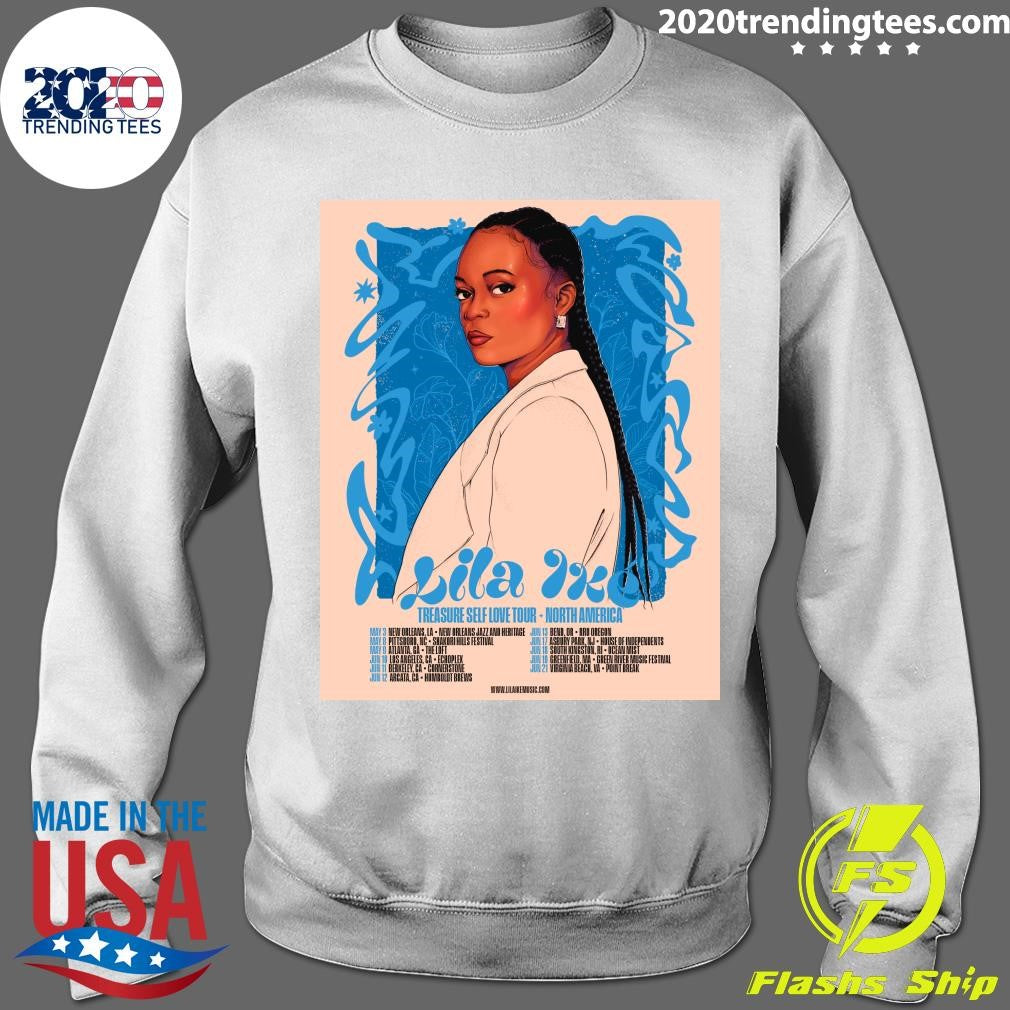 Lila Ike Treasure Self Love Tour North America Shirt