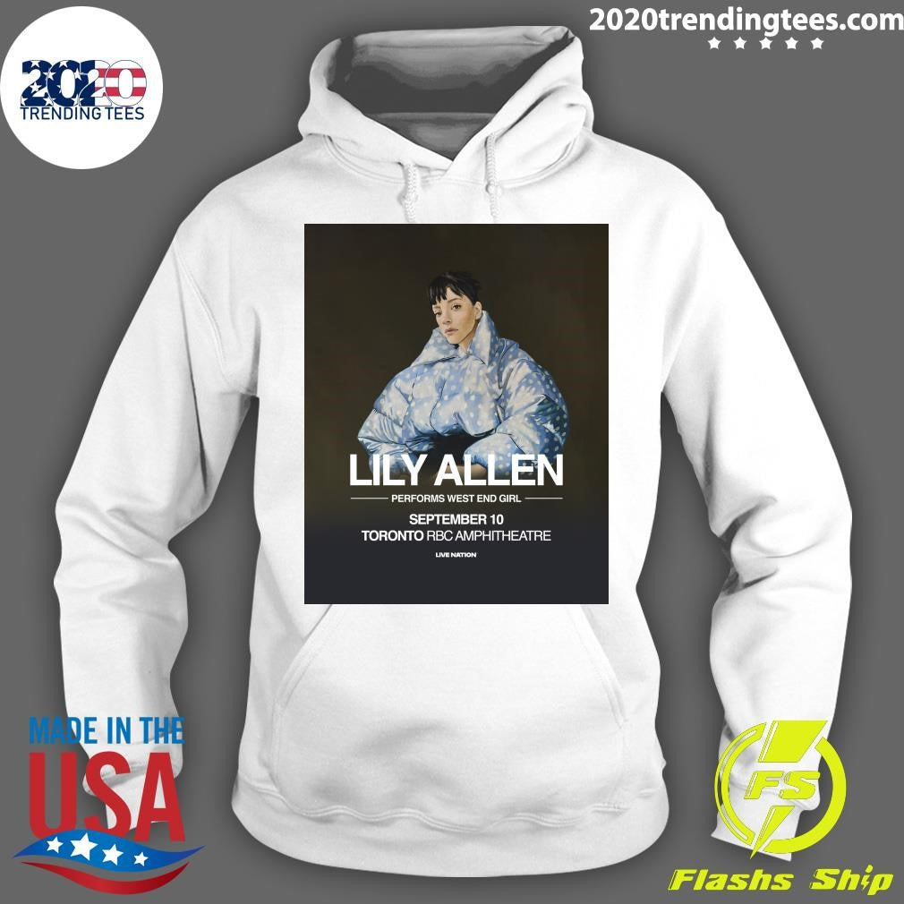 Lily Allen Performs West End Girl September 10 Toronto Rbc Amphitheatre Shirt