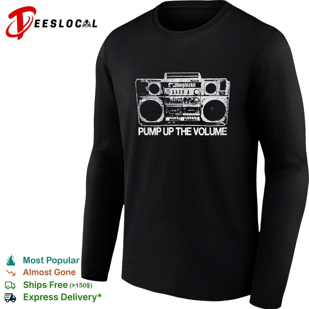 Limp Bizkit 2026 Tour Pump Up The Volume Boombox vintage shirt