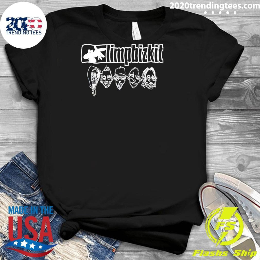 Limp Bizkit Band Faces Vintage Shirt