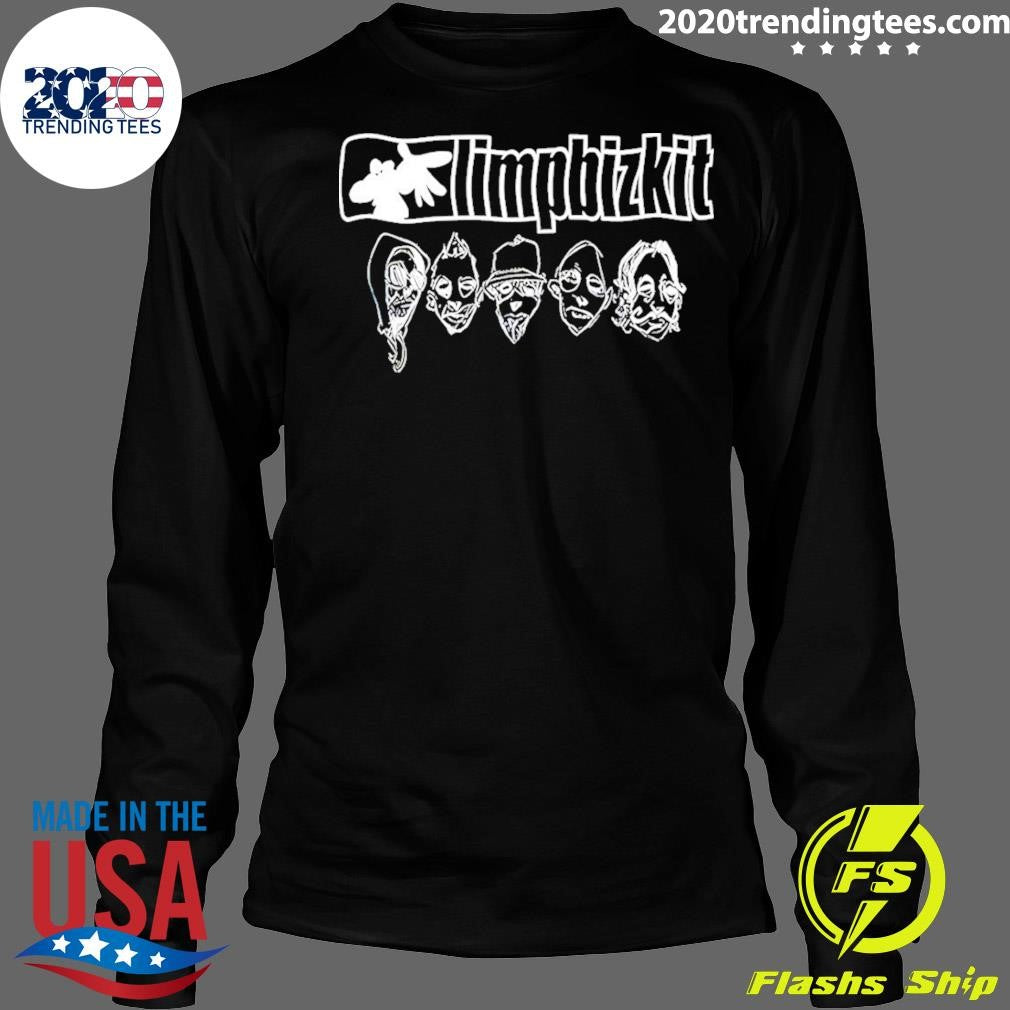 Limp Bizkit Band Faces Vintage Shirt
