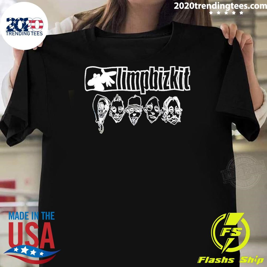 Limp Bizkit Band Faces Vintage Shirt