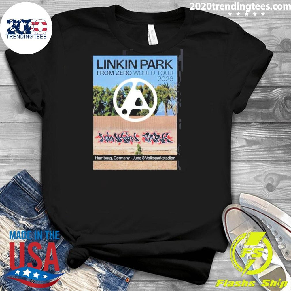 Linkin Park From Zero 2026 Tour Hamburg Germany At Volksparkstadion On June 3 2026 Shirt
