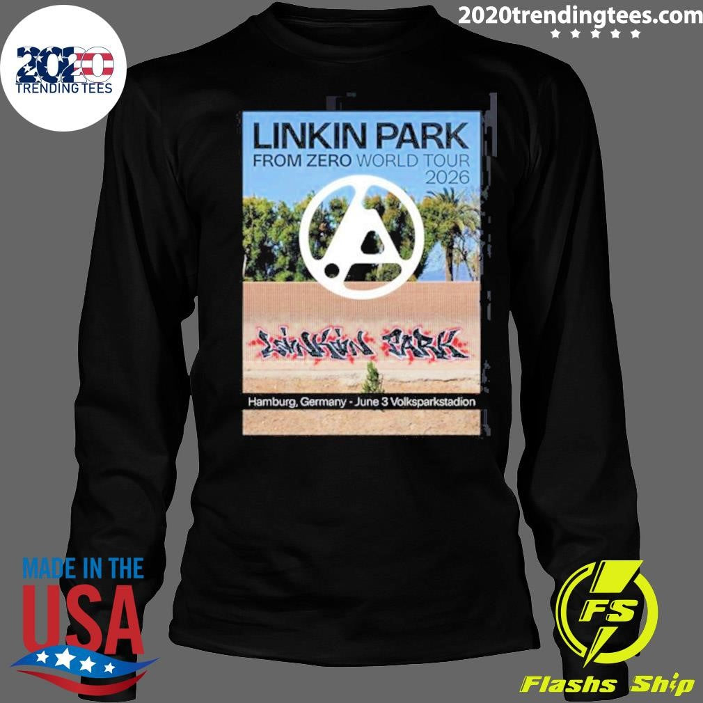 Linkin Park From Zero 2026 Tour Hamburg Germany At Volksparkstadion On June 3 2026 Shirt