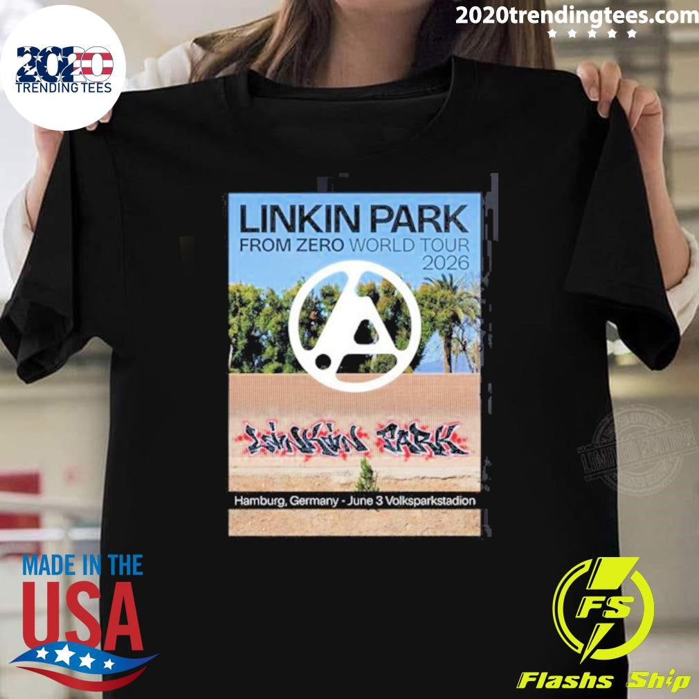 Linkin Park From Zero 2026 Tour Hamburg Germany At Volksparkstadion On June 3 2026 Shirt