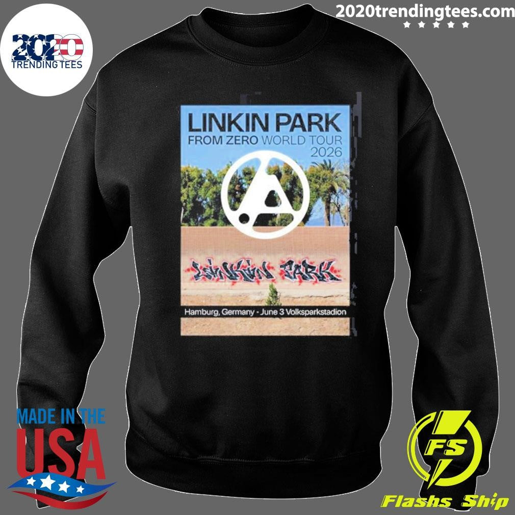 Linkin Park From Zero 2026 Tour Hamburg Germany At Volksparkstadion On June 3 2026 Shirt