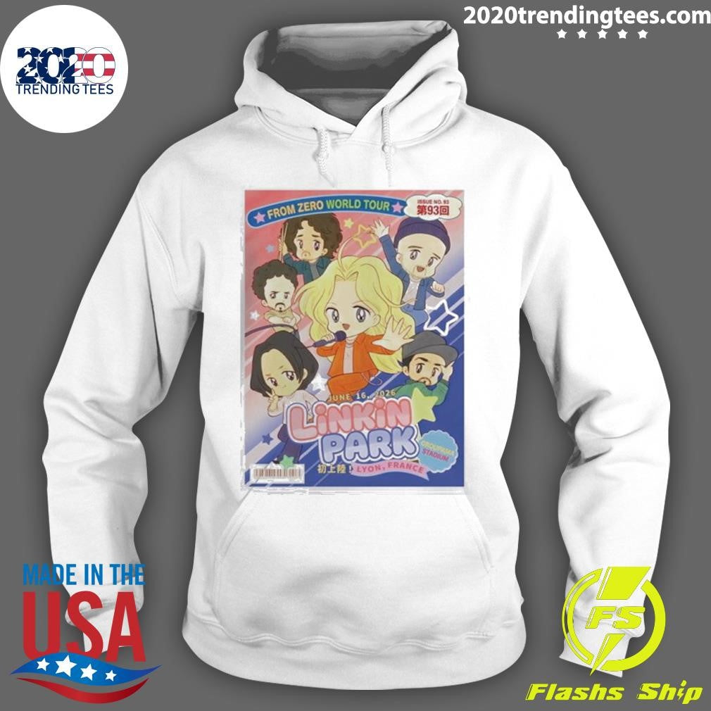 Linkin Park From Zero 2026 Tour Lyon France At Groupama Stadium On June 16 2026 Shirt