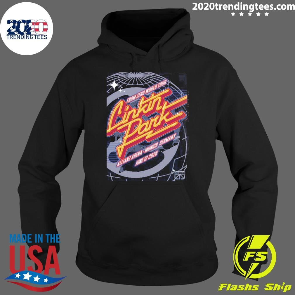 Linkin Park From Zero 2026 Tour Munich Germany Night 2 At Allianz Arena On June 12 2026 Shirt