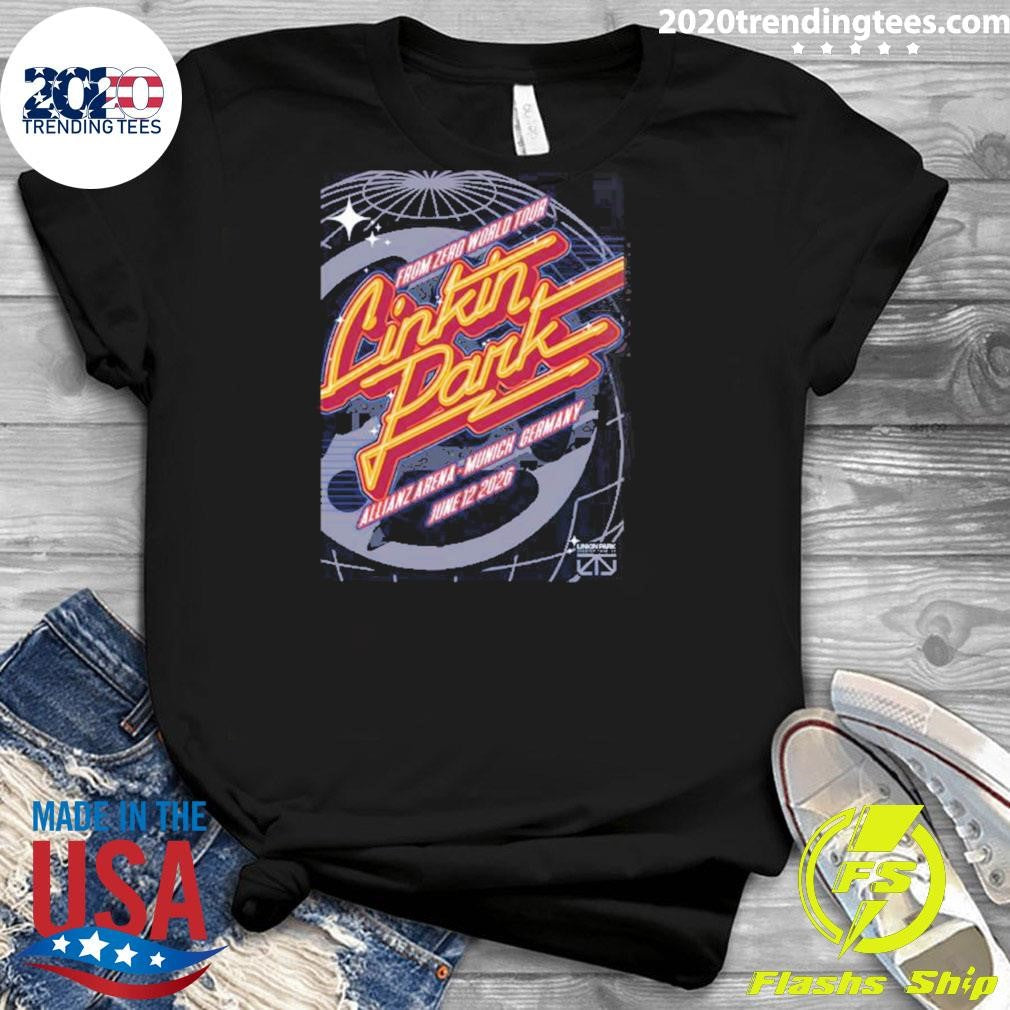 Linkin Park From Zero 2026 Tour Munich Germany Night 2 At Allianz Arena On June 12 2026 Shirt