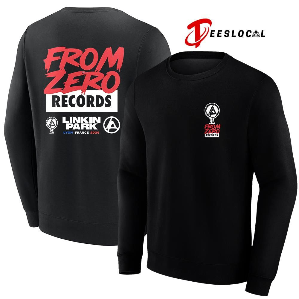 Linkin Park From Zero Records Lyon France pop up shirt