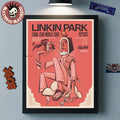 Linkin Park From Zero World Tour 2026 Abu Dhabi Poster At Etihad Arena Yas Island On January 20 2026 Home Decor Poster Canvas