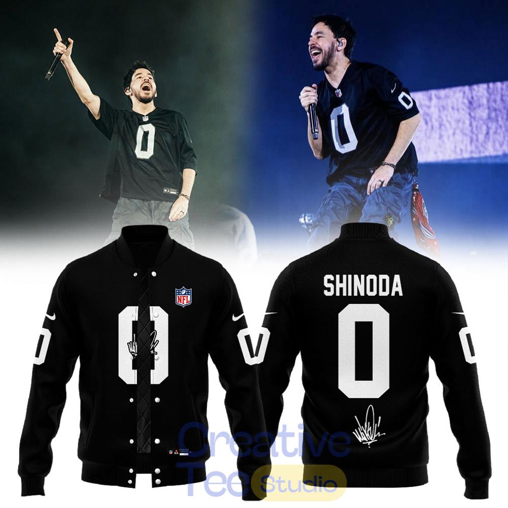 Linkin Park From Zero World Tour to Festivalpark in Werchter, Belgium x Mike Shinoda Baseball Jacket