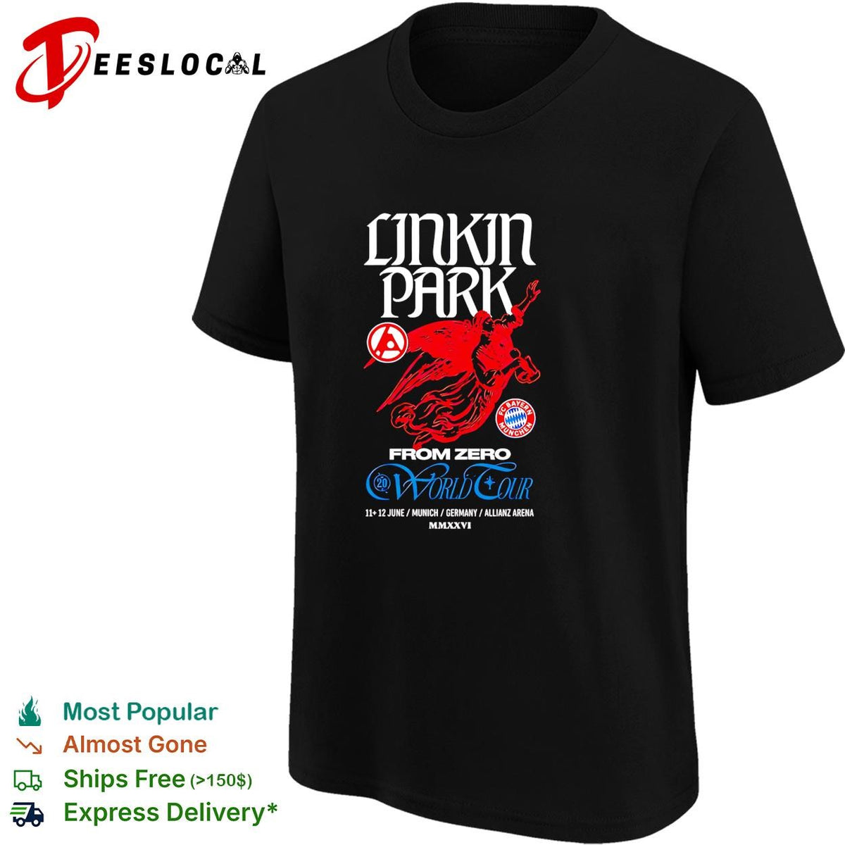 Linkin Park X Bayern Munich Munich Germany On 11 And 12 June 2026 shirt