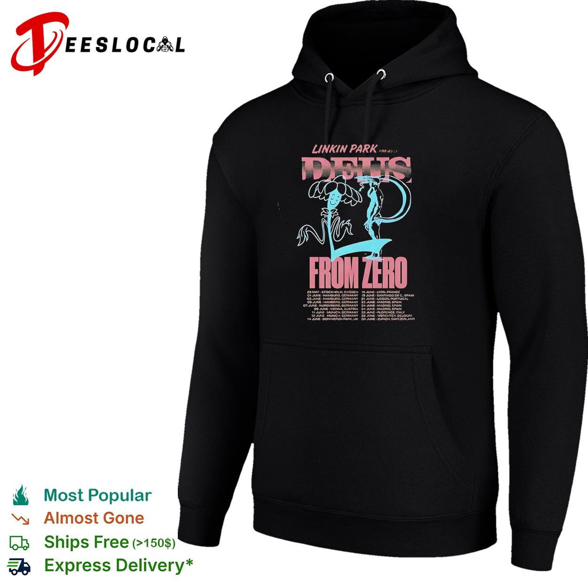 Linkin Park X Deus Ex Machina Download Festival 2026 Donington Park UK From 10 To 14 June 2026 Big shirt