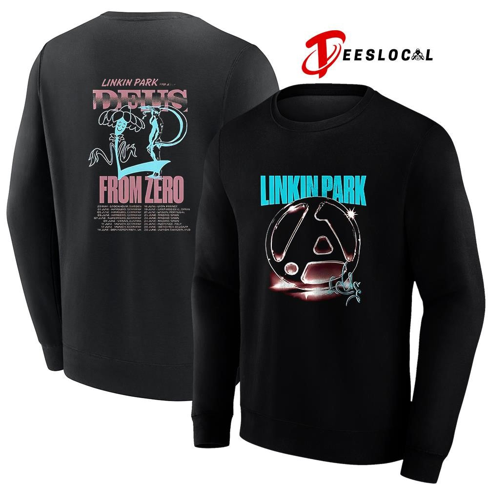 Linkin Park X Deus Ex Machina Download festival Donington Park UK big logo shirt