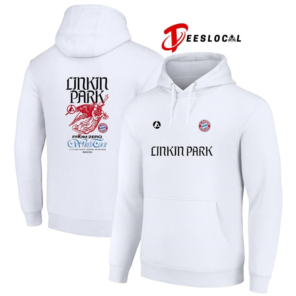 Linkin Park x FC Bayern Munchen From Zero world tour graphic shirt