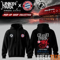 Linkin Park x FC Bayern Munich From Zero World Tour Black Hoodie