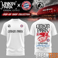 Linkin Park x FC Bayern Munich From Zero World Tour White Shirt