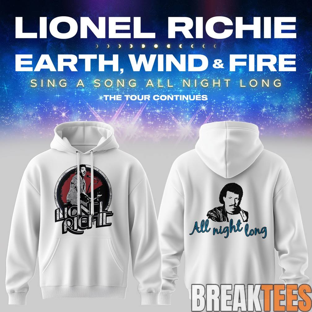 Lionel Richie Sing A Song All Night Long Tour Hoodie