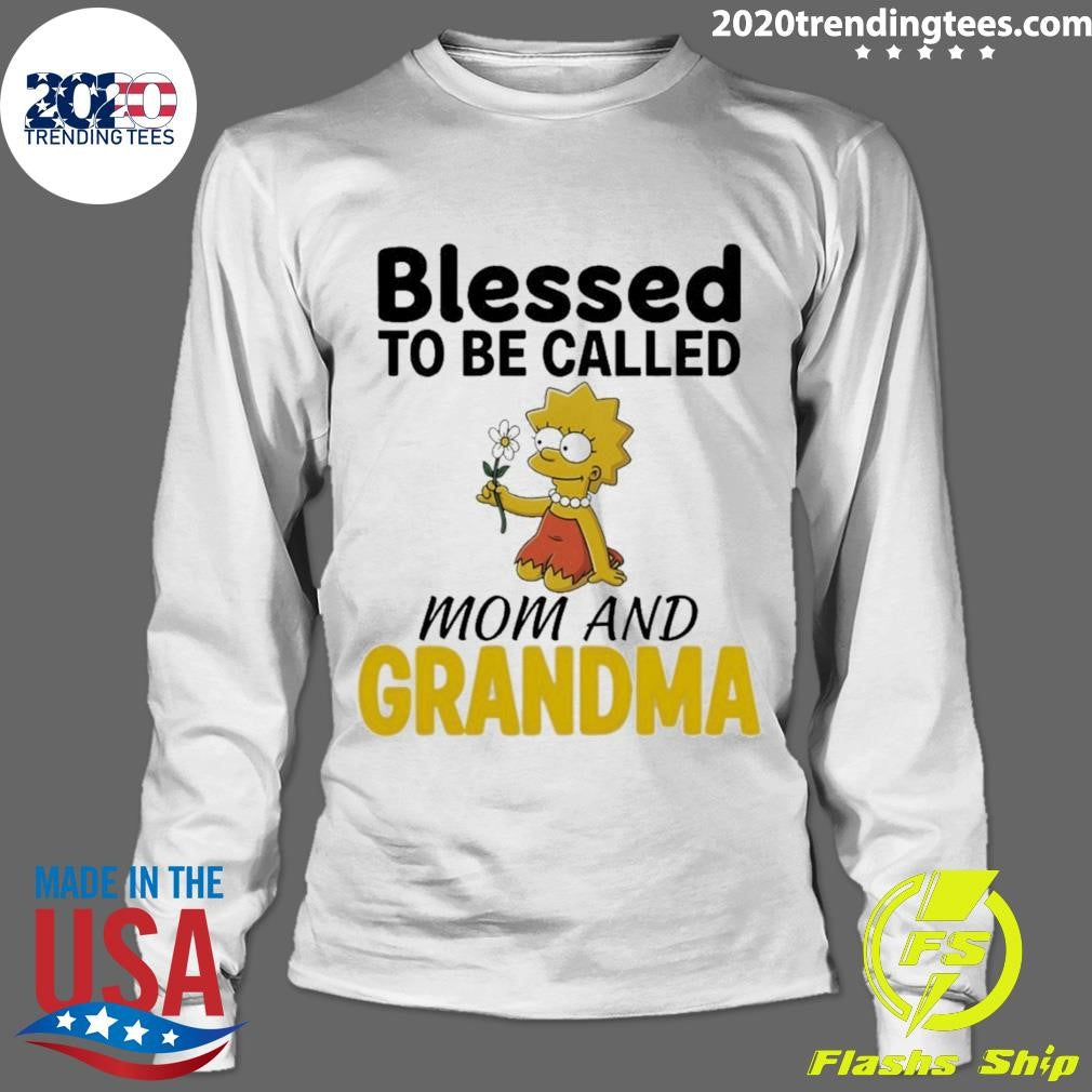 Lisa Blessed To Be Called Mom And Grandma Shirt